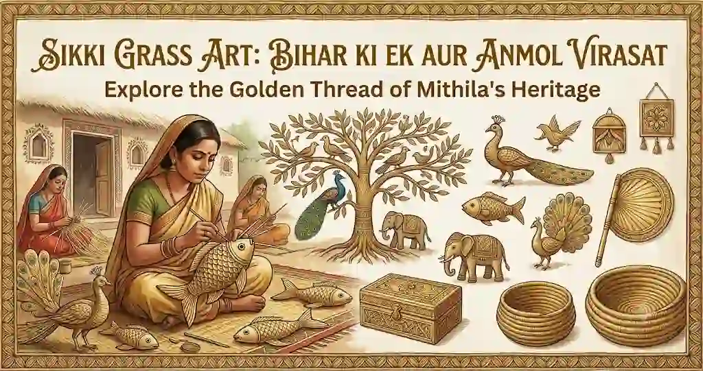 Bihar Famous Painting: Discover Sikki Grass Art's Legacy