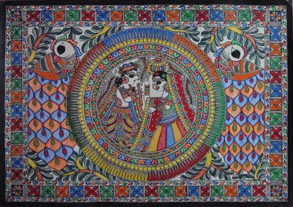 Radha-Krishna PAinting